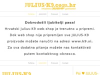 Frontpage screenshot for site: Ovlašteni Julius-K9 prodavać. (http://julius-k9.com.hr)