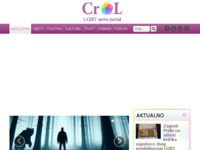 Frontpage screenshot for site: CroL (http://www.crol.hr)