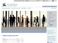 Slika naslovnice sjedišta: Ilirika vrijednosni papiri d.o.o. (http://www.ilirika.hr/)