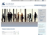 Frontpage screenshot for site: (http://www.ilirika.hr/)