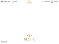 Frontpage screenshot for site: Prahir zlatarna (http://www.prahir.hr)