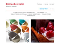 Frontpage screenshot for site: Bernardić Studio - kreativna produkcija (http://www.bernardic.hr)