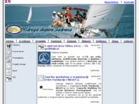 Frontpage screenshot for site: Udruga skipera Jadrana (http://www.usj.hr/)