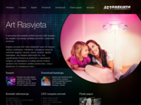 Frontpage screenshot for site: (http://www.led-rasvjeta.com)