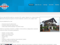 Frontpage screenshot for site: Elmes - Elektro servis (http://elmes.hr)