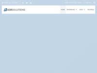 Frontpage screenshot for site: (http://www.adrsolutions.hr)