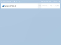 Frontpage screenshot for site: ADR Solutions Web stranice (http://www.adrsolutions.hr)