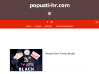 Frontpage screenshot for site: Popusti-hr.com (http://www.popusti-hr.com)