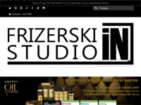 Frontpage screenshot for site: Frizerski studio IN (http://www.frizerskistudioin.hr)