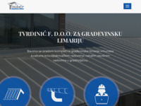 Frontpage screenshot for site: Tvrdinic-f.hr - za građevinsku limariju (http://www.tvrdinic-f.hr)