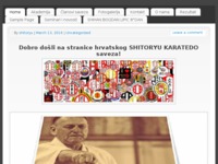 Slika naslovnice sjedišta: Shito ryu karate do savez RH (http://www.shitoryu.hr)