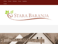 Frontpage screenshot for site: Stara Baranja,Kneževi Vinogradi,Glavna 101 (http://starabaranja.com)