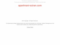Frontpage screenshot for site: (http://apartmani-sciran.com/)