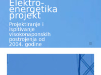 Slika naslovnice sjedišta: Elektro energetika projekt (http://www.eep.hr)