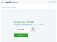 Frontpage screenshot for site: Stevija d.o.o. (http://www.stevija.com)