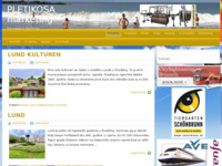 Frontpage screenshot for site: (http://www.pletikosa.com)