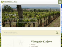 Frontpage screenshot for site: (http://www.slavonski-puti.hr)