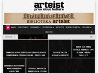 Frontpage screenshot for site: arteist.hr (http://www.arteist.hr)