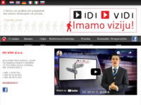 Frontpage screenshot for site: Idi vidi d.o.o. (http://www.idividi.hr)