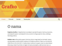 Frontpage screenshot for site: Grafko d.o.o. (http://www.grafko.hr)