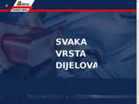 Frontpage screenshot for site: Autodijelovi Szakal Metal Hrvatska (http://www.szakalmetal.hr)