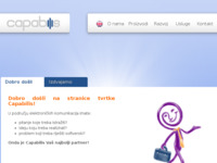 Frontpage screenshot for site: Capabilis d.o.o. (http://www.capabilis.hr/)