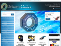 Frontpage screenshot for site: Željezarija Matica - Pezić (http://www.pezic-matica.hr)