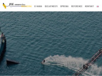 Frontpage screenshot for site: BSK d.o.o. - građevinarstvo, poslovne usluge, hidrograđevni i ronilački radovi (http://www.bsk.hr)