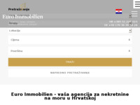 Slika naslovnice sjedišta: Nekretnine Krk (http://www.euro-immobilien.hr)