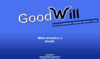 Frontpage screenshot for site: Goodwill d.o.o. (http://goodwill.hr)
