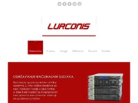 Frontpage screenshot for site: (http://www.lurconis.com)