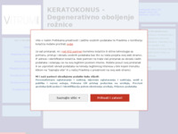 Slika naslovnice sjedišta: Keratokonus - Degenerativno oboljenje rožnice (http://blog.dnevnik.hr/keratokonusvitrum)
