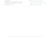 Slika naslovnice sjedišta: Almanah d.o.o (http://almanah.hr)
