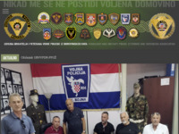 Frontpage screenshot for site: Udruga branitelja i veterana Vojne policije iz Domovinskog rata, Zagreb Ilica 188 (http://www.ubvvpdr.hr)