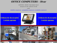 Frontpage screenshot for site: (http://www.office-computers.hr)