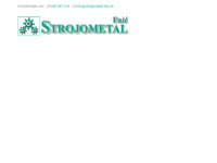 Frontpage screenshot for site: (http://strojometal-faic.hr)