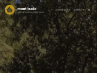 Frontpage screenshot for site: (http://www.mont-trade.hr/)