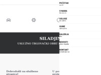 Frontpage screenshot for site: (http://www.siladjin.hr)