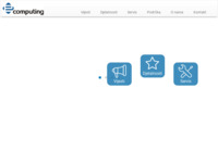 Frontpage screenshot for site: e-computing (http://www.e-computing.hr)