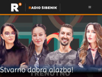 Frontpage screenshot for site: Radio Šibenik (http://www.radiosibenik.hr)