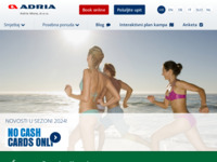 Frontpage screenshot for site: (http://www.adria-more.hr)