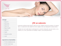 Slika naslovnice sjedišta: JFK - kozmetički salon / JFK - kozmetički studio (http://www.jfk.hr/)