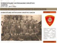 Frontpage screenshot for site: DVD Garčin (http://www.dvd-garcin1928.hr/)