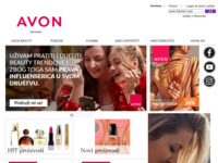 Frontpage screenshot for site: (http://www.avon.hr)