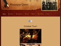 Frontpage screenshot for site: (http://www.mississippi-queen.weebly.com)