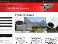 Frontpage screenshot for site: Video-Alarm (http://video-alarm.eu)