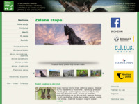 Frontpage screenshot for site: (http://www.zelene-stope.hr)