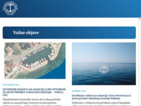 Frontpage screenshot for site: (http://www.cpa-zadar.hr/)