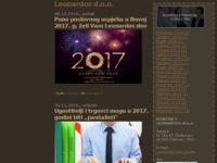 Frontpage screenshot for site: Leonardos d.o.o. (http://leonardos.blog.hr)