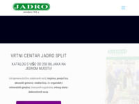 Frontpage screenshot for site: (http://www.jadro-split.hr)
